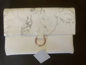 Oliver Smith & Co. Pouch Leatherette Foldover Ring New W/tag - Picture 1 of 6