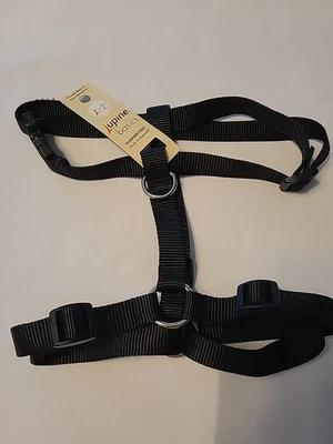 Arnés romano LupinePet Basics 3/4" negro 20-30" para perros medianos Foto 1 de 3