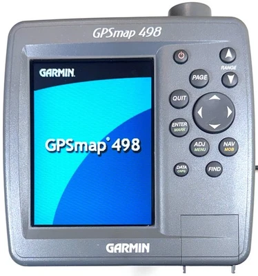 GARMIN GPSmap 498 ChartPlotter GPS Navigation, Sonar Sounder FishFinder, NICE! - Image 1 of 4
