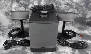 Sistema de altavoces multimedia Bose Companion 5 grafito plateado funcionando video de demostración - Imagen 1 de 24