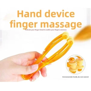 Hand Finger Roller Massager Acupressure FingersJoint Bloo Massager d R 2L5* - Picture 1 of 13