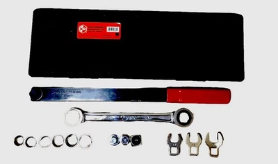 GearWrench 3680D Ratcheting Serpentine Belt Tool Set In Case -Silver/Black/Red - Image 1 of 4