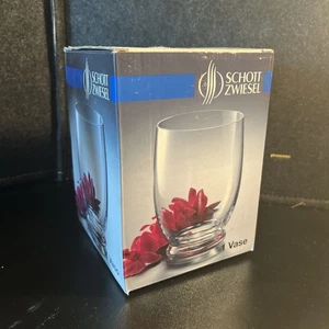 NIB Schott Zwiesel 6" Clear Vase Peggy Germany D-94227 - Picture 1 of 6