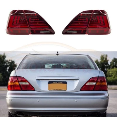 Red Full LED LH&HRH Tail Lights Rear Lamp Replace For Lexus LS430 2001-2003  - Изображение 1 из 4