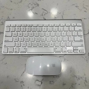 Apple Wireless Keyboard und Magic Mouse Combo (A1296/A1314) getestet funktioniert - Bild 1 von 13