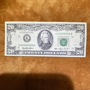 1993 $20 Bill D Series - Picture 1 of 9