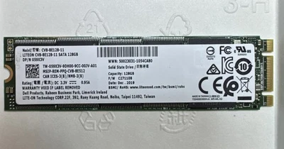 Lite-On 128GB SSD M.2 SATA 2280 Solid State Drive (CV8-8E128-11) - NEW PULL - Image 1 of 4