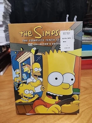 The Simpsons, The Complete Tenth Season (DVD, 2007) BRAND NEW Factory Sealed!  - Image 1 of 4