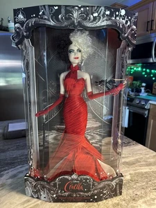 Muñeca Disney Store Cruella De Ville - Serie de acción en vivo LE 5400 Muñeca 2021 Nueva en caja - Imagen 1 de 14