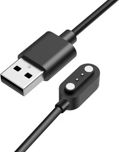 Cable de carga magnético de 2 pines y 4 mm Cable adaptador de alimentación USB para reloj inteligente 2 pines AU - Imagen 1 de 15
