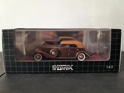 Matrix 1/43 1935 Duesenberg JN 559-2587 LWB Berline Boxed Model - Image 1 of 4