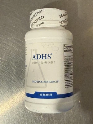 BIOTICS RESEARCH ADHS Apoyo suprarrenal Respuesta al estrés saludable 120 tabs BB 01/26 Foto 1 de 2