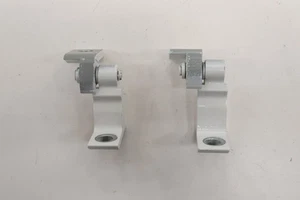 2015 - 2020 AUDI A3 REAR LEFT SIDE DOOR HINGE UPPER & LOWER OEM WHITE_T9T9 - Picture 1 of 10