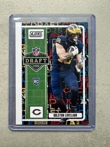 Colston Loveland Chicago Bears Panini Score Nfl Draft NFL American Football 2025 - Bild 1 von 2