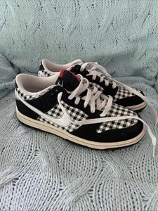 Nike Dunk NG Women’s Size 8 Golf Shoes Black And White Checker 483907-001 - Picture 1 of 10
