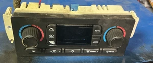 15195331 heater & ac control , used down button shows signs of wear - Picture 1 of 4