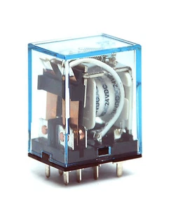 2pc LY2 Power Relay 951-2C-24DP DPDT 10A250V Coil= 24VDC Hsin Da - Picture 1 of 9