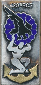 420° Bataillon de Commandement et Soutien, dos guilloché, Drago 2324 (4324) - Picture 1 of 2