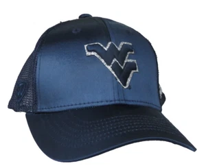 Sombrero WV Mountaineers Azul sobre Azul Juvenil Nuevo con Defectos - Imagen 1 de 8