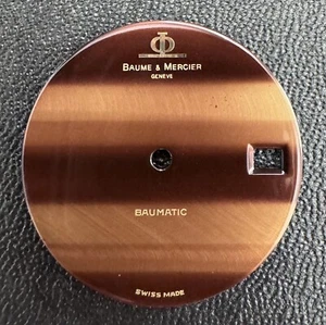 Genuine Baume & Mercier Baumatic Brown Dial  28. 5  mm E18-6 - Picture 1 of 5