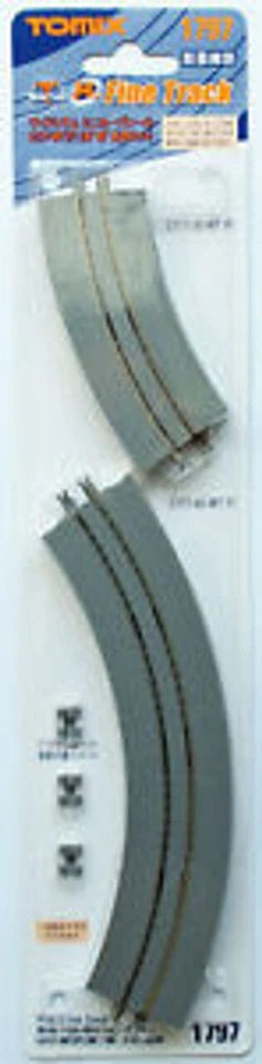 Tomix 1797 Wide Tram Super-Mini Curved Track C177-WT (N scale) - Image 1 of 1