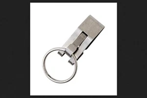 Hy-Ko Key Ring Slip-On Secure-A-Key Stainless Steel Carded - Picture 1 of 1
