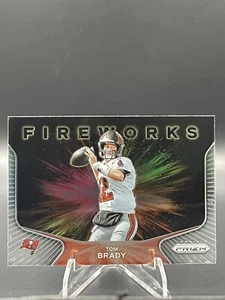 2020 Panini Prizm Feuerwerk #19 Tom Brady Tampa Bay Freibeuter Patroits - Bild 1 von 2