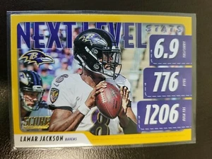 Tarjeta Score Lamar Jackson Next Level Gold Zone 2020 #NLS-LJ - Imagen 1 de 2