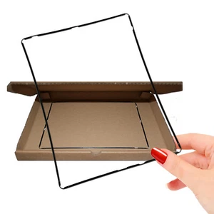 iPad 4 Cadre Noir Joint Plastique Contour Vitre Tactile Châssis Adhésif Precollé - Imagen 1 de 3
