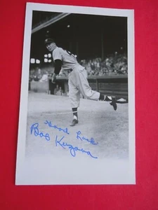 Bob Kuzava - Autographed 3 1/2" X 5 1/2" JSA Certified Photo - Senators - Picture 1 of 2