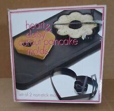 Molds Pancake Amco Houseworks Heart & Daisy Cut-Out
