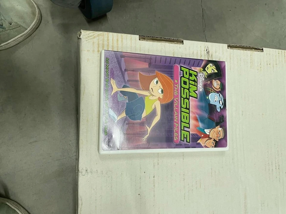 Kim Possible - The Villain Files  very good condition dvd region 1 t227 - Image 1 of 1