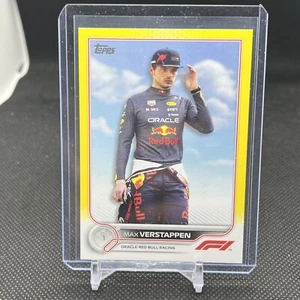 2022 Topps Formula 1 Max Verstappen /125 Yellow #2 - Red Bull Racing F1 - Picture 1 of 2