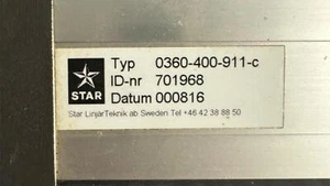 Star Rexroth 0360-400-911-c Rexroth Linearmodul mit 110 Linearantrieb - Bild 1 von 6