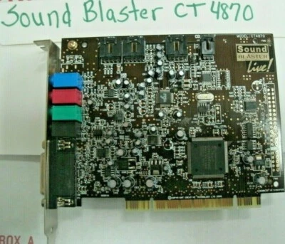 Creative Sound Blaster Live! Value CT4870 PCI - Image 1 of 3