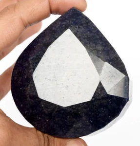 2340 quilates natural enorme tamaño zafiro azul pera corte facetado piedras p... - Imagen 1 de 6