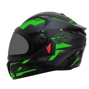Casco gráfico cara completa Steelbird SBH-17 Terminator acabado mate 1270 gramos S3 - Imagen 1 de 10