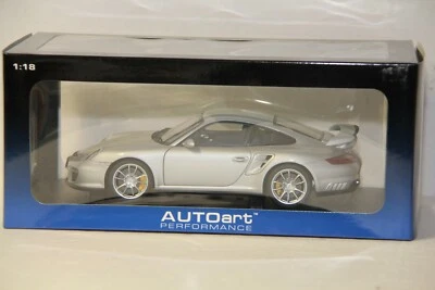 1/18 AUTOART PORSCHE 911 (997) GT2, PLATA, 77898 Foto 1 de 4