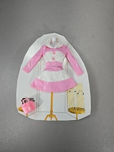 Barbie Fashion Avenue Boutique #18126 Pink And White Striped Dress - NO BOOTS - Picture 1 of 2