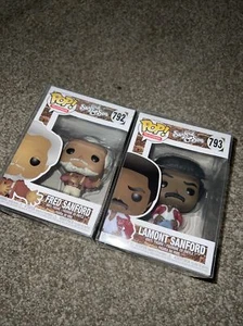 Funko Pop Lot Television Sanford and Son Fred and Lamont Sanford 792 & 793 - Picture 1 of 8