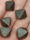 Octahedron Magnetite Natural Terminated Crystals With Nice Lustrous/5 Pcs 