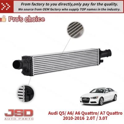 Nuevo intercooler/enfriador de aire de carga apto para Audi A4 Quattro Q5 A5 A6/A6 Quattro Foto 1 de 4