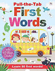 Pull-The-Tab First Words with Flash Cards Learning Stations Oakle