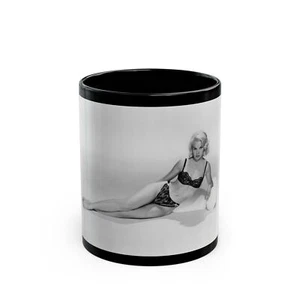 Carroll Baker #23 (Vintage Female Icon) Black Coffee Mug - Picture 1 of 9