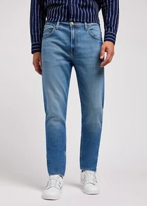 Lee Mens Worn In Travis New SS24 Slim Straight Rider Jeans 112349324 - Picture 1 of 4