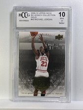 2009-10 upper deck Michael Jordan BCCG 10 Chicago Bulls
