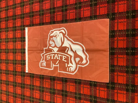 Brand New Mississippi State Bulldogs flag 3 foot by 5 foot Cover