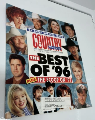 Special Issue - Country Music Weekly Magazine January 7, 1997, The Best of 1996 - Image 1 of 3