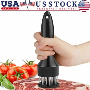 Ablandador de carne profesional aguja de acero inoxidable martillo herramienta de cocina - Imagen 1 de 9
