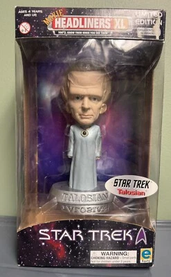 Boneco Talosian Movie Headliners XL edição limitada Star Trek lacrado na caixa - Imagem 1 de 4